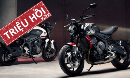 Thế giới 2 bánh: Triệu hồi Triumph Trident vì chân chống bên